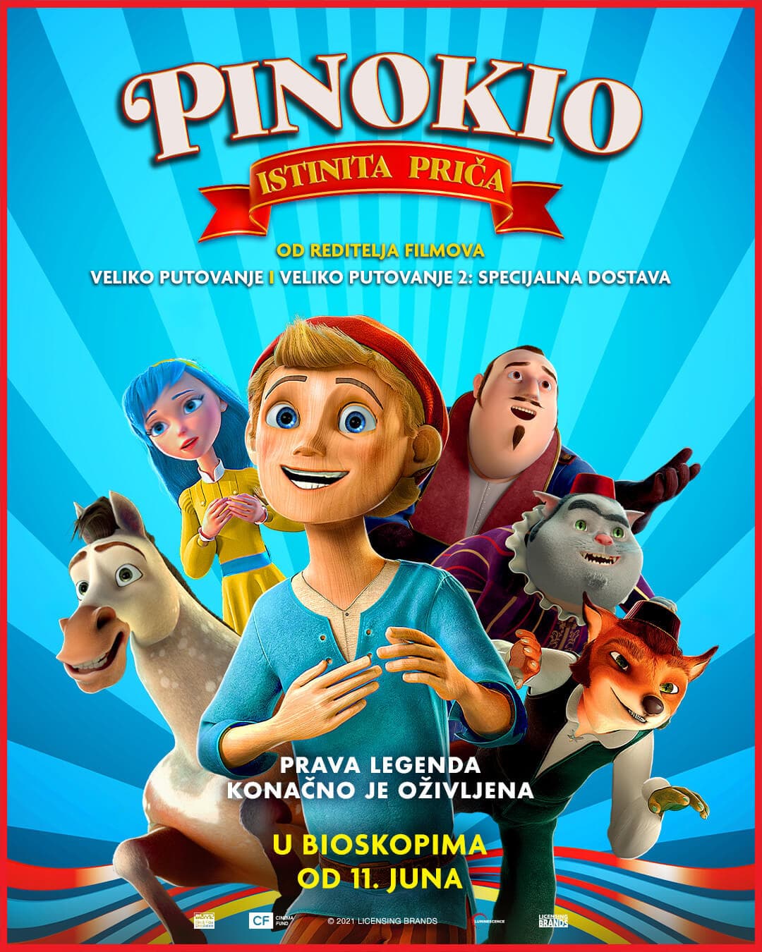 Poster filma PINOKIO: ISTINITA PRIČA - sinh