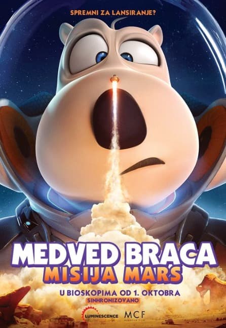 Poster filma MEDVED BRACA - MISIJA MARS - sinh